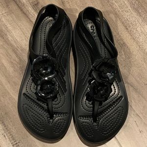 Crocs Flower Sandals